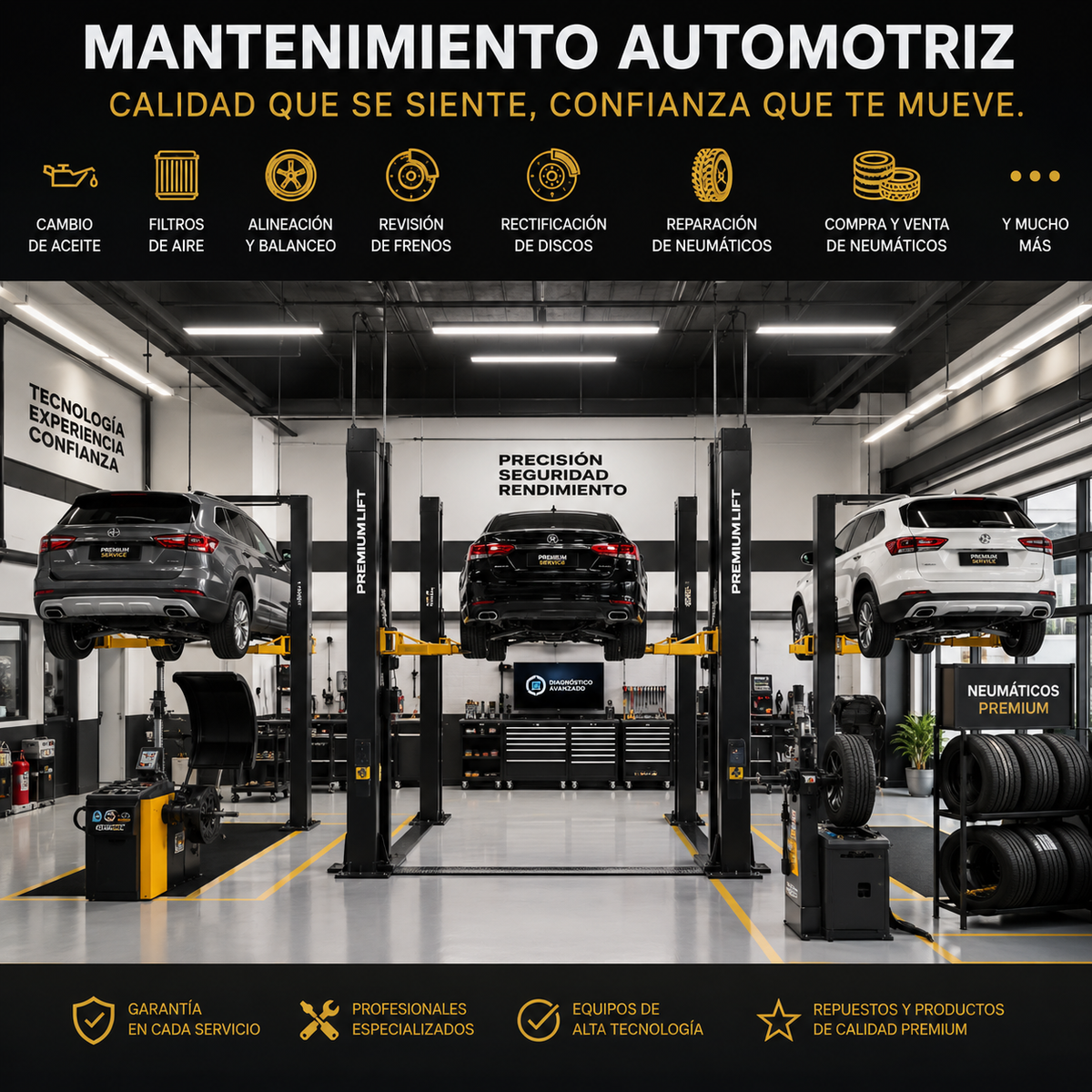 Idea de Negocio $15.000.000: Centro de Mantención Rápida Automotriz
